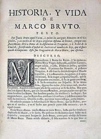 Escribe Marco Bruto