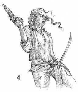 Anne Bonny ( 1697 - 1705 )