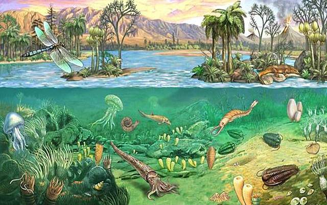 Inizio dell'era paleozoica o primaria