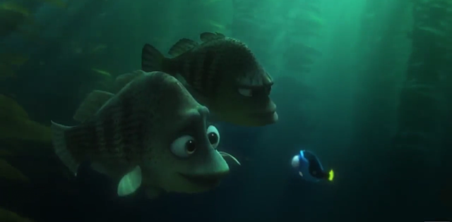 Dory si perde nell'oceano