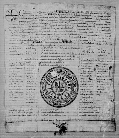 Llegada de la Orden de Santiago. TC.