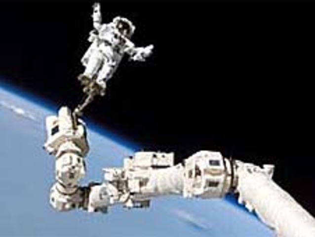 Robotic arm launched