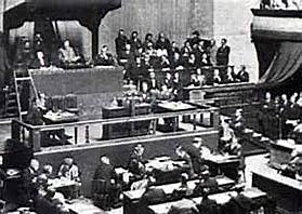 Alemania abandona la Sociedad de Naciones