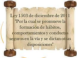 LEY 1503 DE 2011