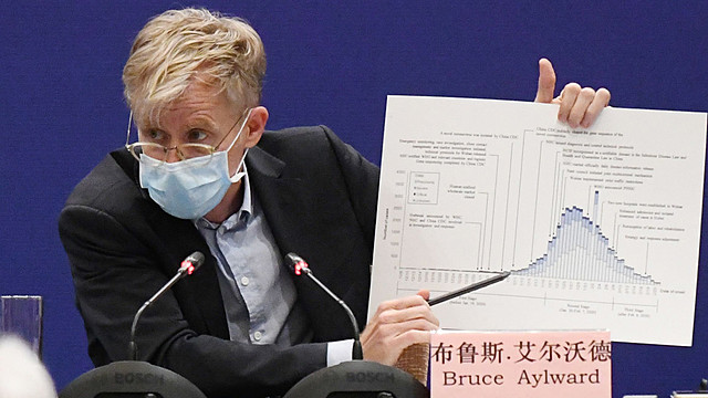 China begins communicating with the WHO