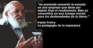 Nicolas Cruz,  Paulo Freire. Modelo pedagógico que asume una postura crítica