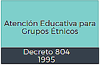 DECRETO 804 DE 1995