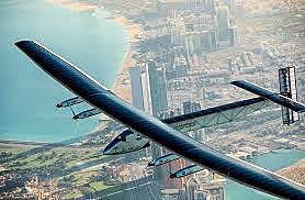 The first solar flight around the world