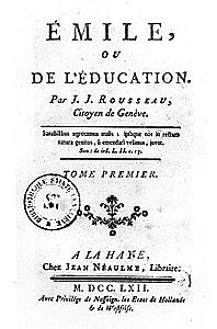 El contrato social, Emilio