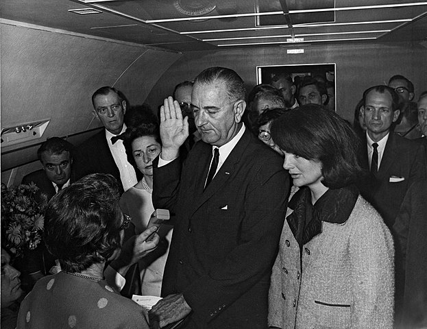 Lyndon B Johnson Defeats Barry Goldwater