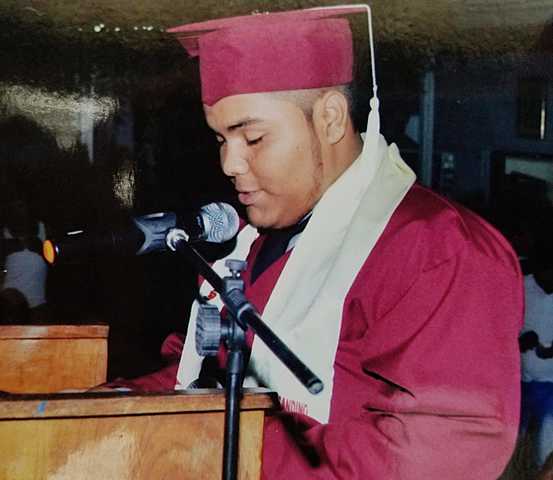 Fifth year graduation.