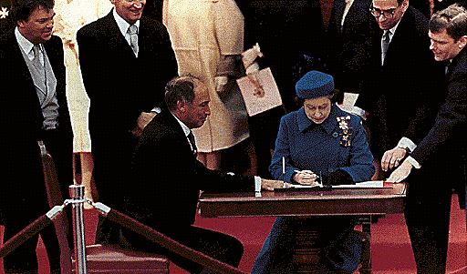 Rapatriement de la constitution