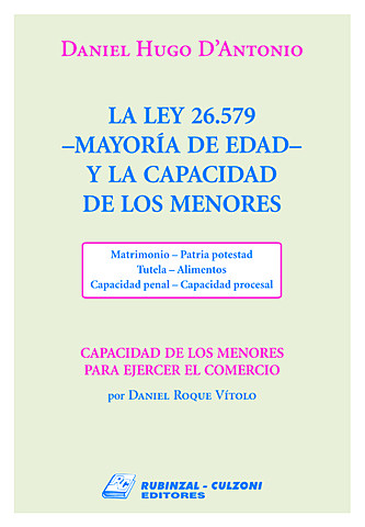 Sanción de la Ley N°26579