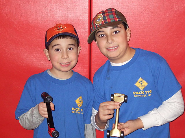 winning the pinewood derby in cub scouts