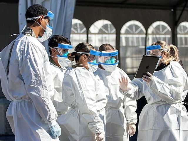 Monday New York confirms 21,000 cases, making it the biggest epicenter of the outbreak in U.S.