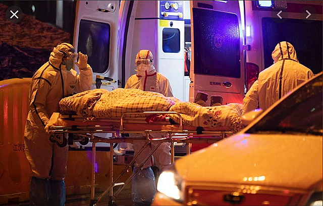 First death reported outside China