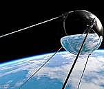 Primer satélite en el espacio