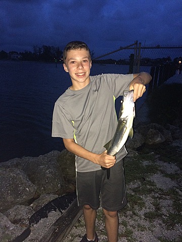 The time that I caught my first fish