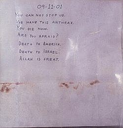 Se lanzan ataques con ántrax en los EE.UU.