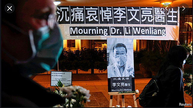 Chinese doctor who tried to alarm the virus dies