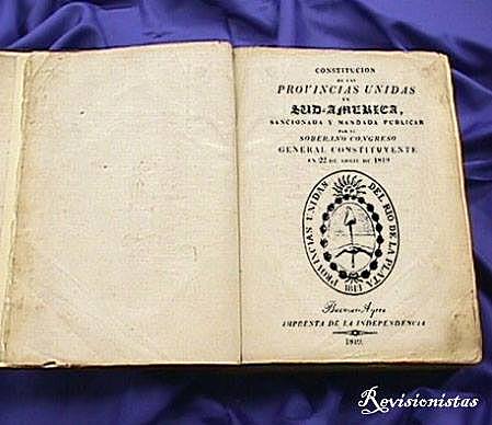 Constitución Unitaria de las Provincias Unidas