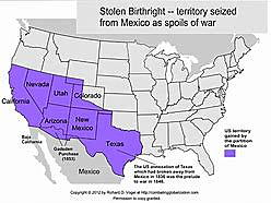 Mexico's robbed terroritory