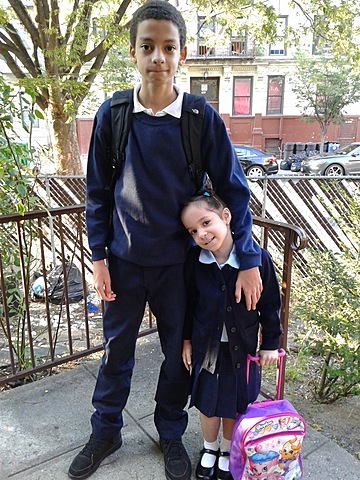 First day of school in the US.