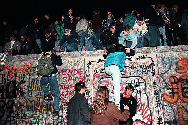 Berlinmurens fall 1989 Perspektiv: Politik, ekonomi samt mänskliga rättigheter