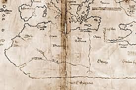 LA PRIMERA APARICION DEL NUEVO MUNDO EN UN MAPA