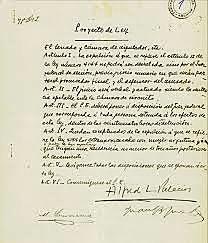 Sanción de la Ley de Residencia