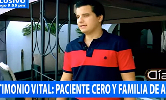 Primer infectado en Perú