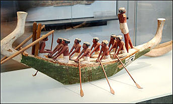Ancient Egyptian Papyrus Boats