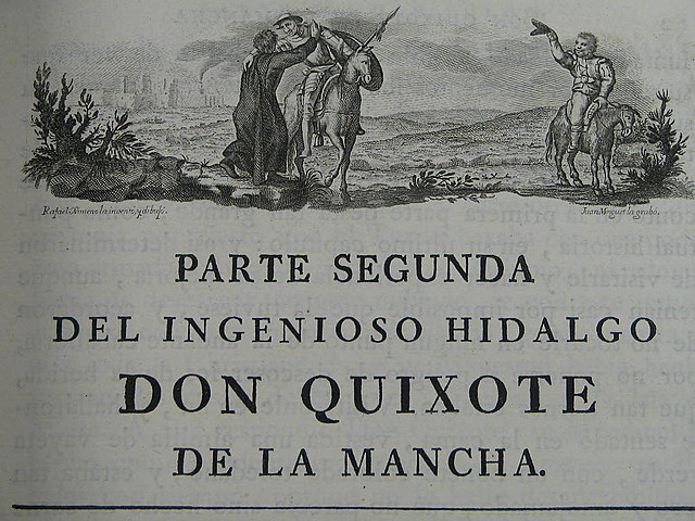 Es pública la segona part del "Quijote"