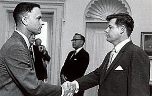 the all american boys team meets JFK