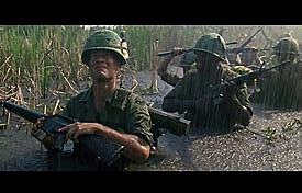 Forrest goes to the Vietnam war