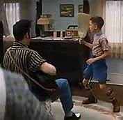 Forrest hip dancing with Elvis