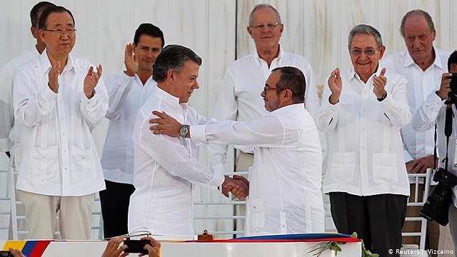Acuerdo de paz con las Farc en Cartagena