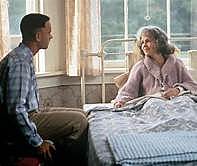 Date Forrest gets the call that his mother is sick