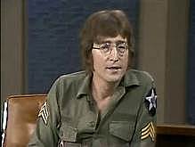 John Lenon’s first appearance on the Dick Cavett Talk Show