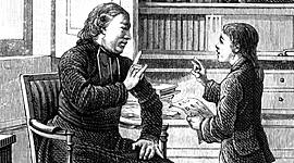 Timeline: 	Antecedente histórico de educación para sordos.