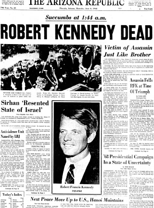Robert Kennedy is Assassinated