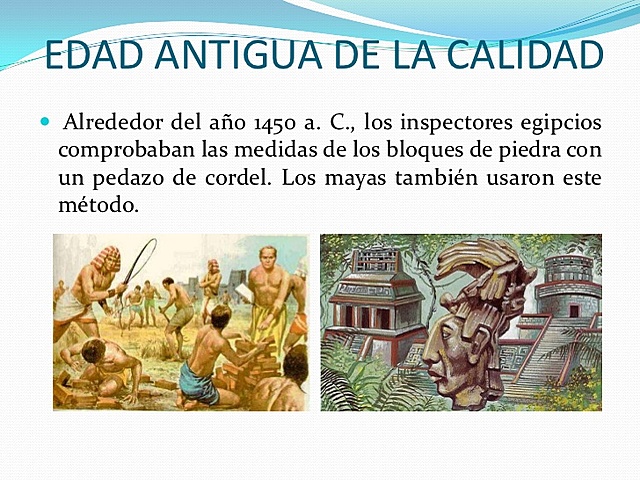 INICIOS DE LA CALIDAD