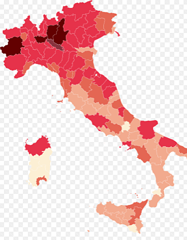 Date of the first known case in Italy