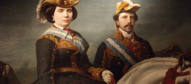 Casamiento de Isabel II con su primo Francisco de Asís de Borbón