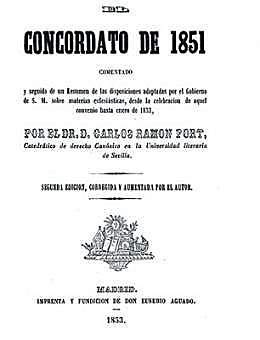 Firma del Concordato con la Santa Sede
