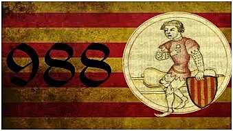 Borrell II s'independitza dels reis francs.