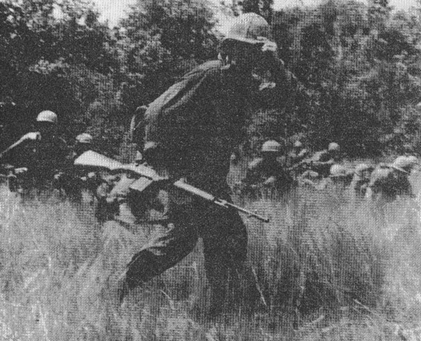 First American Troops Arrive in Vietnam