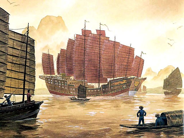 Invention of Rudder in China