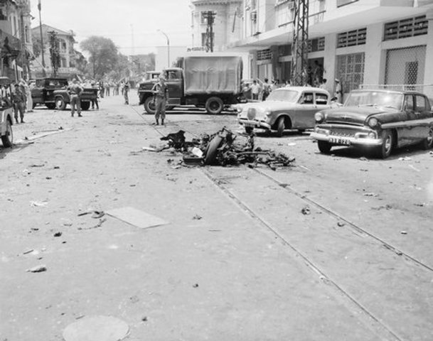 Terrorist Bombings Rock Saigon