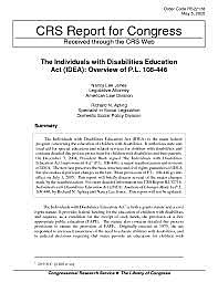 Individuals with Disabilities Education Improvement Act